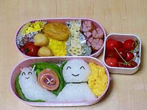 雨の日も楽しくなっちゃうお弁当